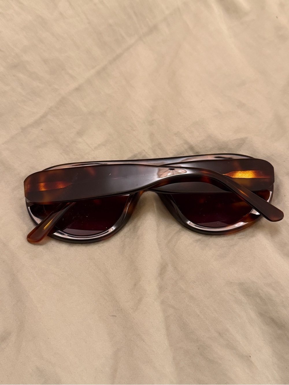 Massimo Dutti Tortoiseshell Frame Brown Lens Women's Sunglasses - Picture 3 of 9